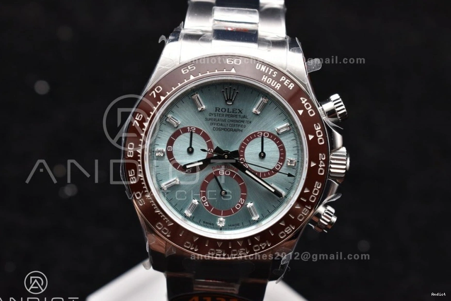 SH4131 Marker Dial Edition QF Braclet Best Blue Crystal 1:1 on Ice YG V5 126506 Daytona SS 0310